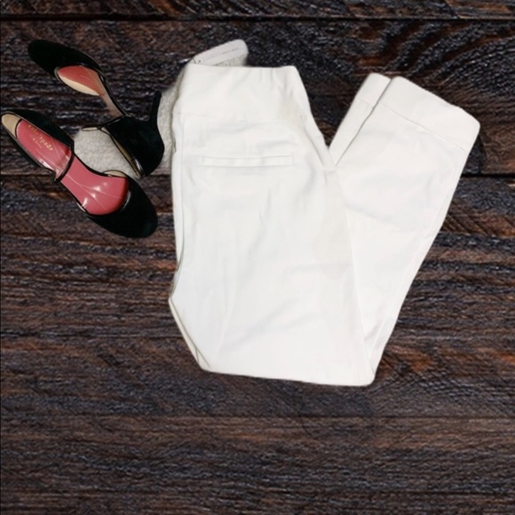 New York & Company Pants - New York Company High Waist White Pant.